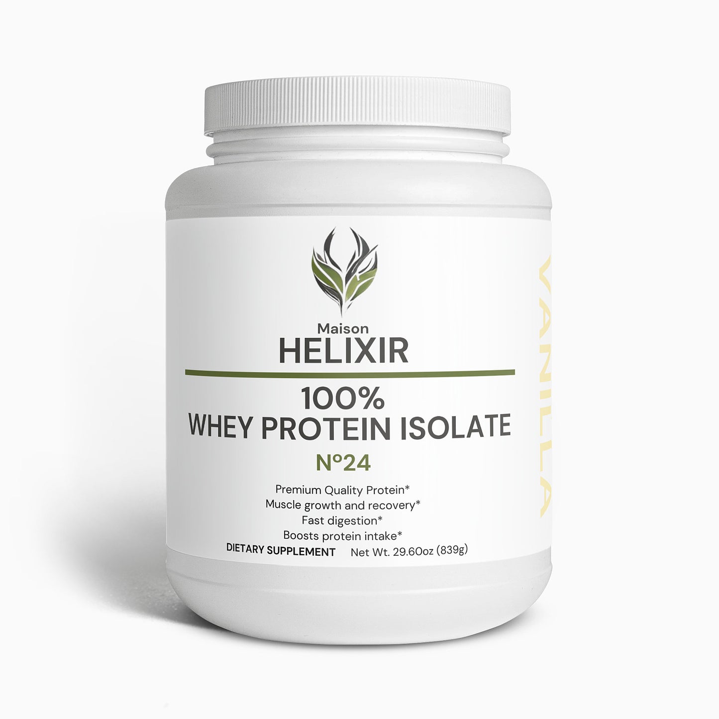 100% Whey Protein Isolate (Vanilla)